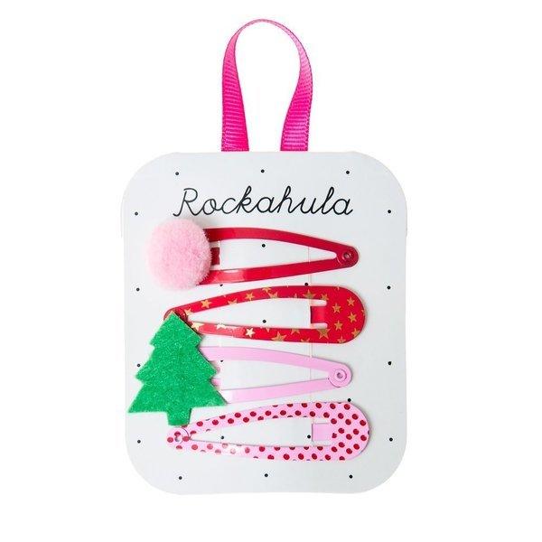 Hiuskoru/pinni, Rockahula KIDS|Xmas Mixy Matchy Clip Set