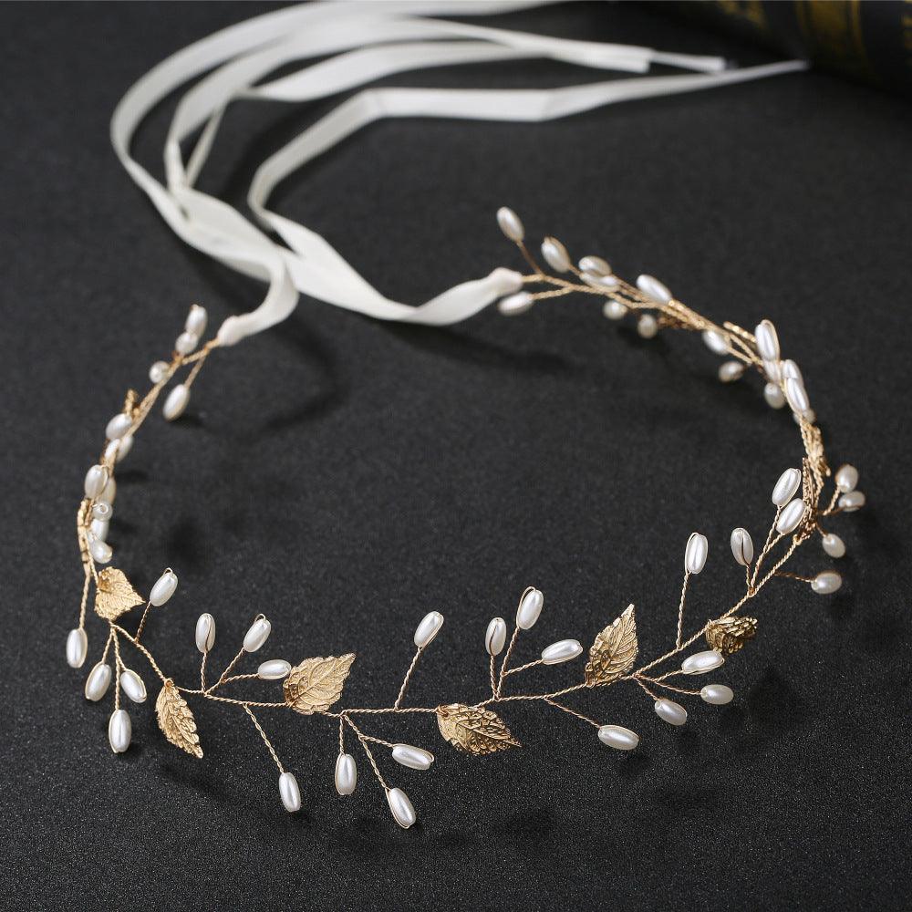 Hiuskoru, köynnös/ROMANCE, Gold Leafs Headpiece