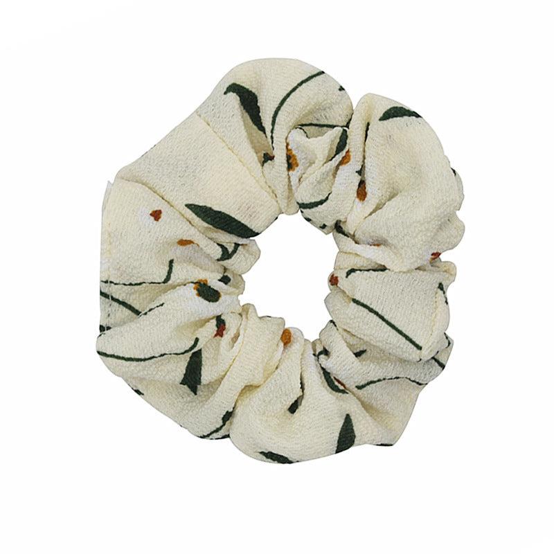 Donut/Scrunchie|SUGAR SUGAR, Pattern - creamy white scrunchie