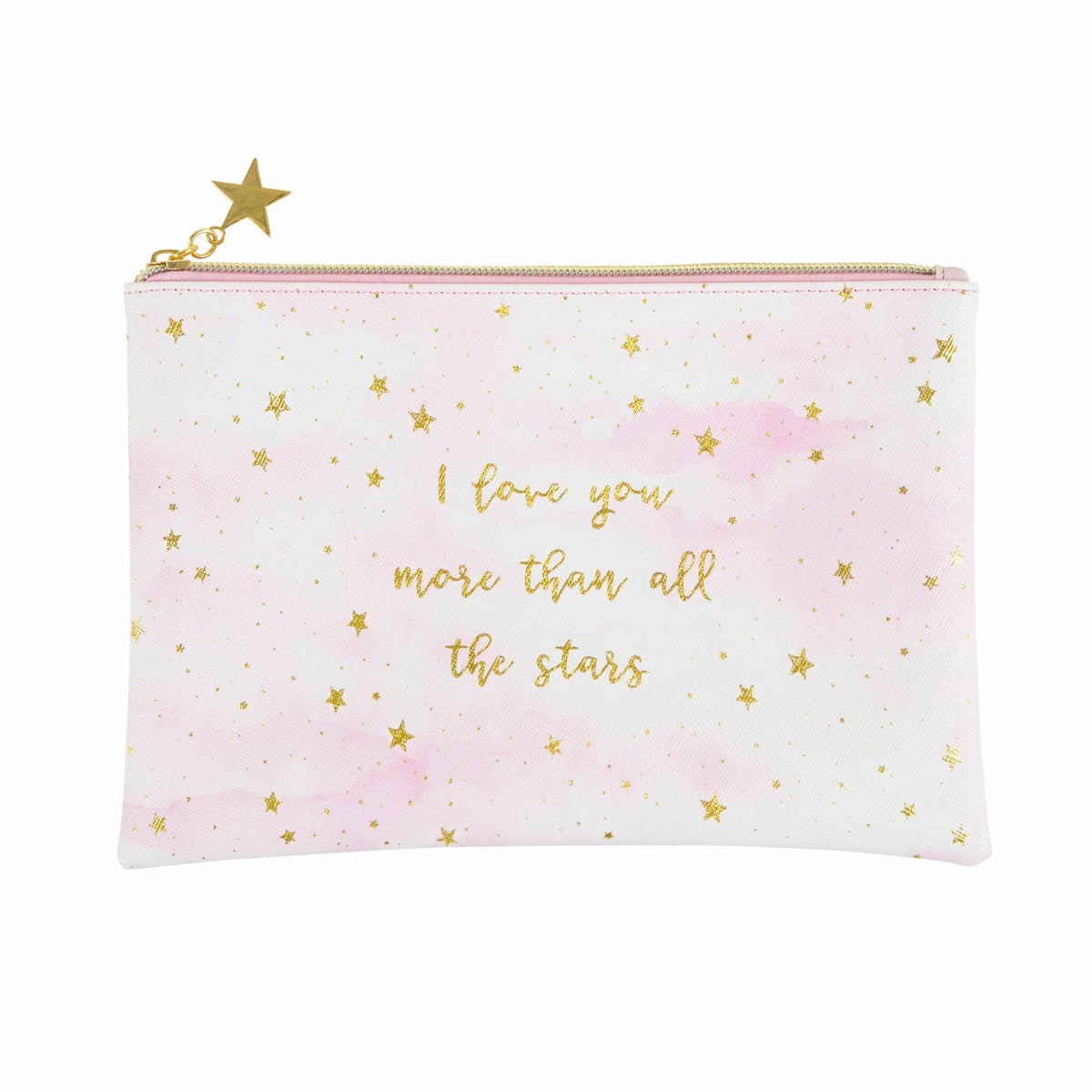 Makeup bag, Sass & Belle|Scattered Stars Love You More Pouch
