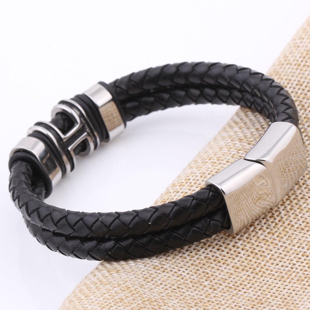 Faux Leather Bracelet, Modern Faux Leather Bracelet