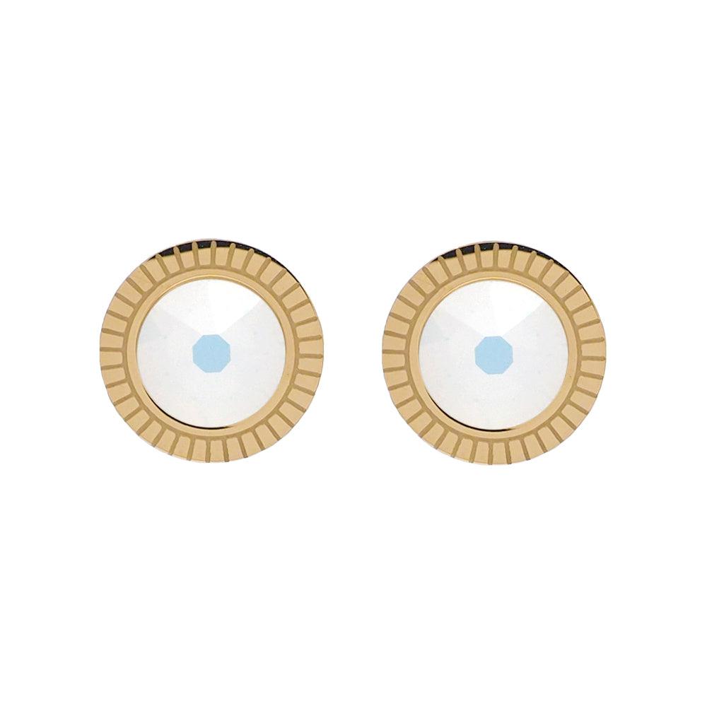 Korvakorut, BOHM PARIS|Boucles D'oreilles Miel avec cristal multi