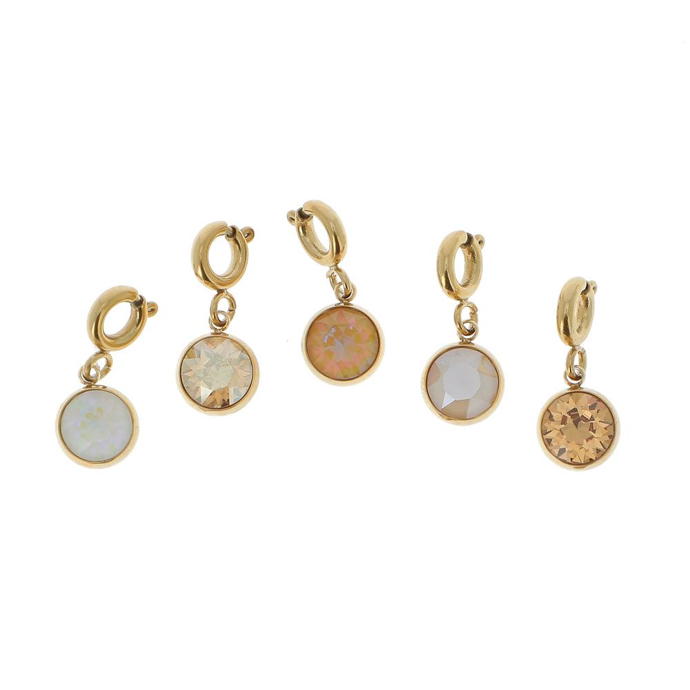 Mascot/pendant, BOHM PARIS|Lockie Charm Cassy nuances beige