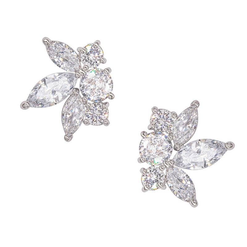 Crystal earrings, ATHENA BRIDAL|Romantic Juliet Earrings
