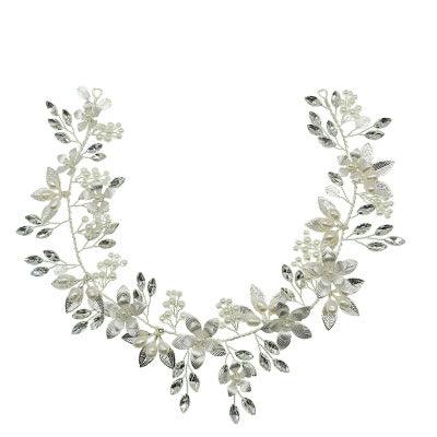 Hair ornament, ATHENA BRIDAL|Exquisite Flower Crystal Hair Vine