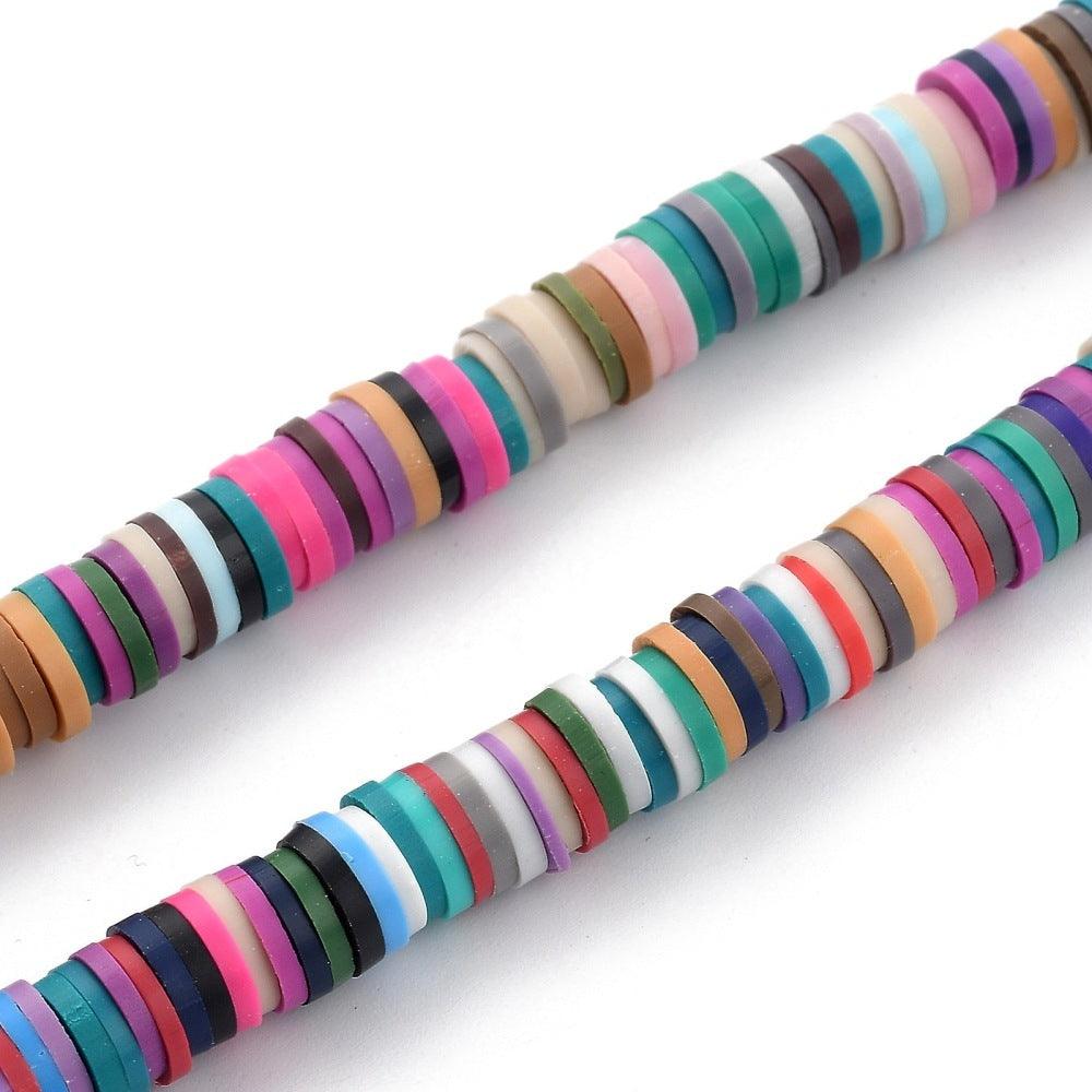 Necklace, FRENCH RIVIERA|Multicolor Surf Necklace with Pearl