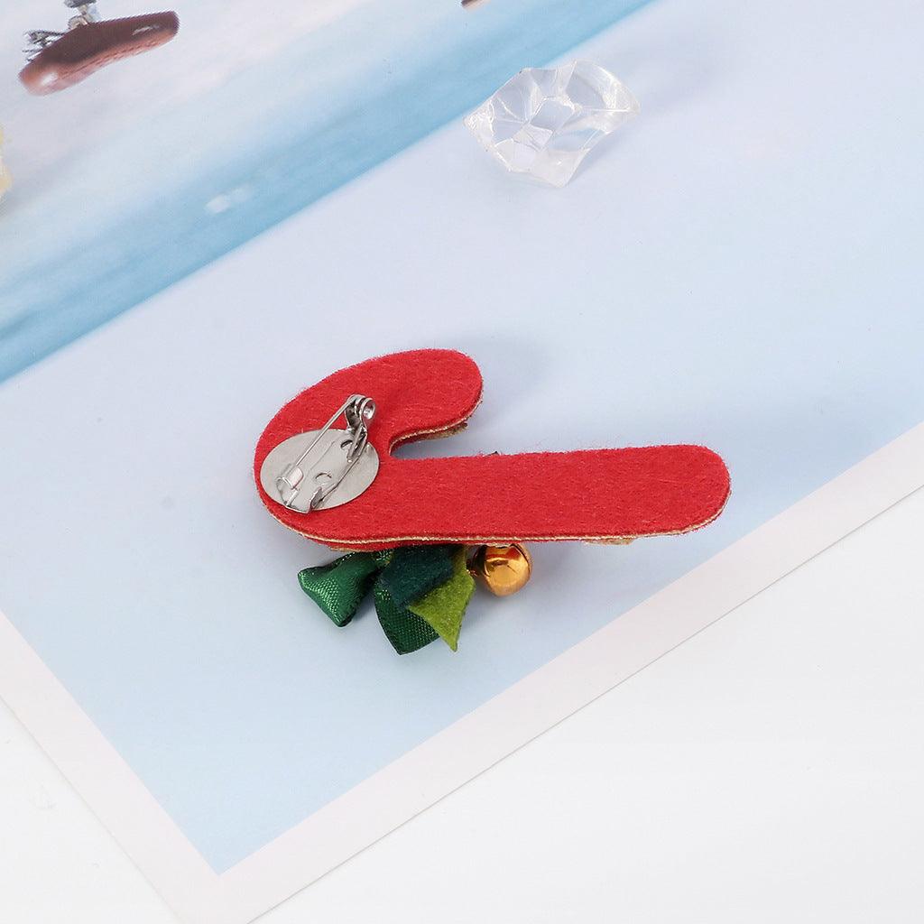 Christmas brooch, Candy Cane