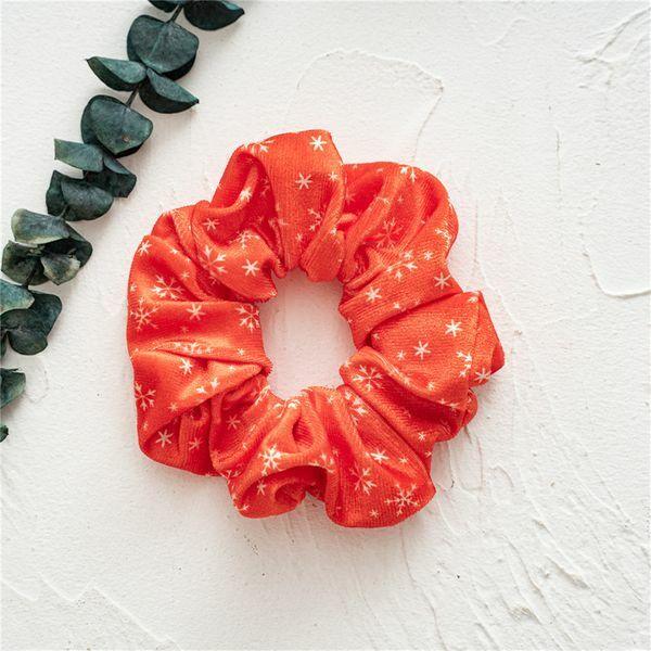 Donut/Scrunchie|SUGAR SUGAR, Christmas Pretty Snowflake Scrunchie