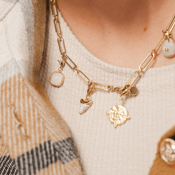 Mascot/pendant, BOHM PARIS|Lockie Charm Chloé -lapis lazuli