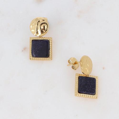 Korvakorut, BOHM PARIS|Boucles Maude -sable bleu