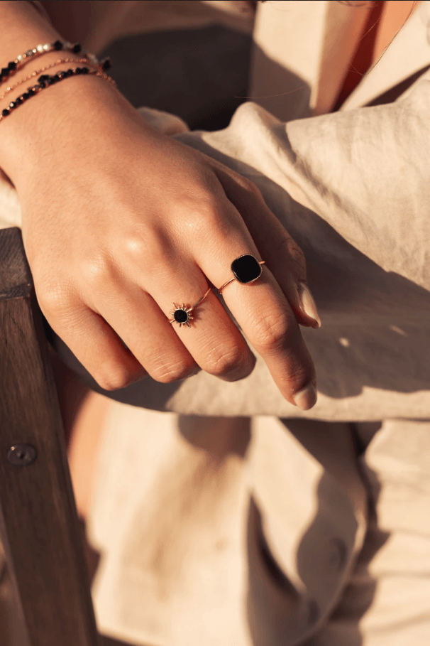 Sormus, BOHM PARIS|Bague Melany -mint