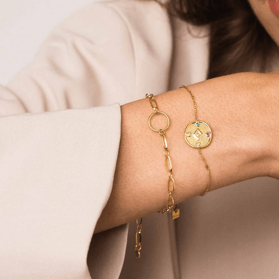 Bracelet, BOHM PARIS|Bracelet Adélie Rhodium