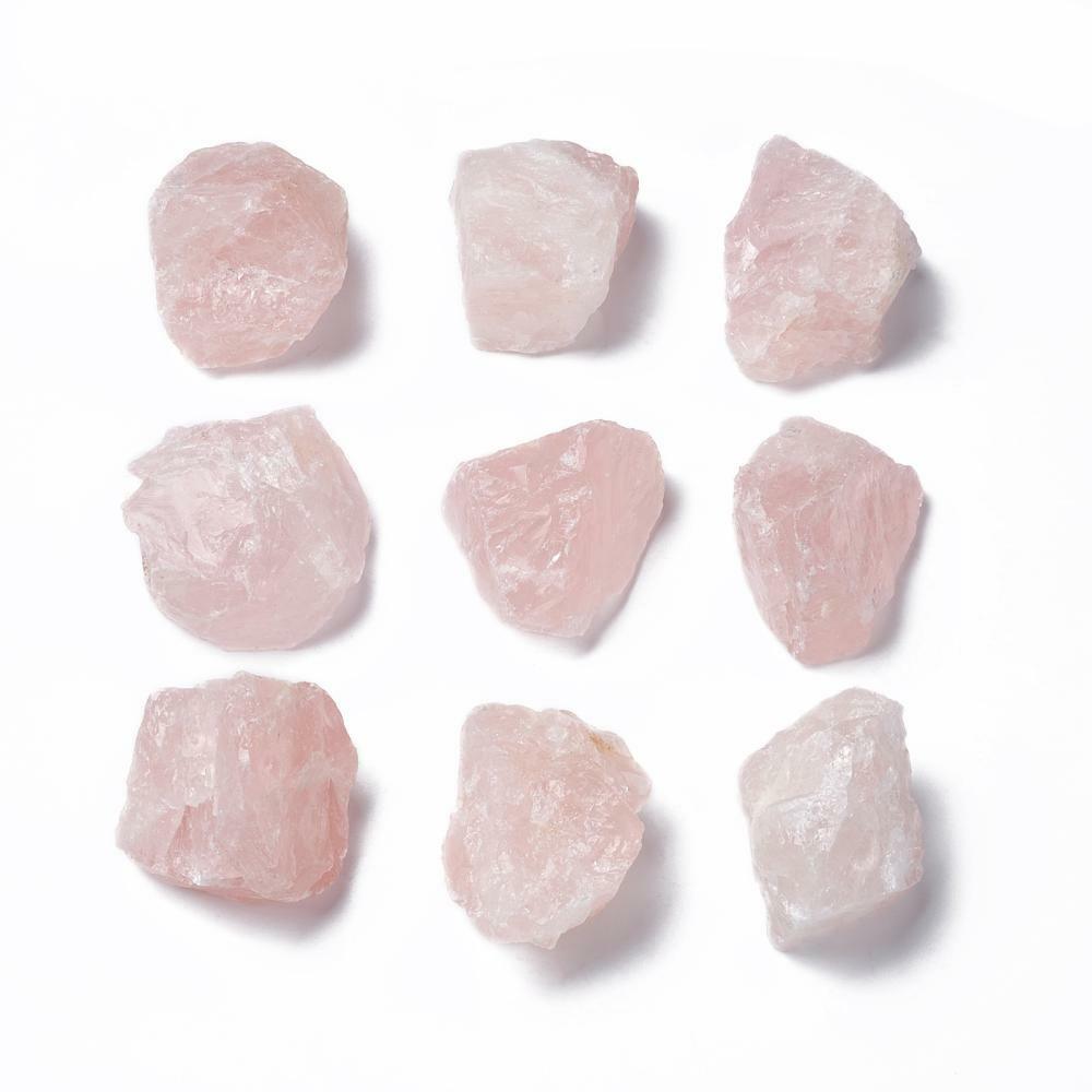 Natural stone, GODDESS COLLECTION|Rough piece of rose quartz
