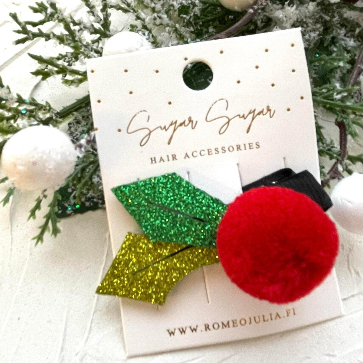 Hiuspinni|SUGAR SUGAR, Mistletoe -misteli hiuskoru