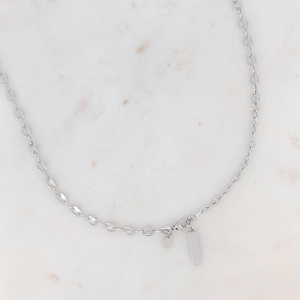 BOHM PARIS Stockholm|Collier Loan surgical steel chain (silver)