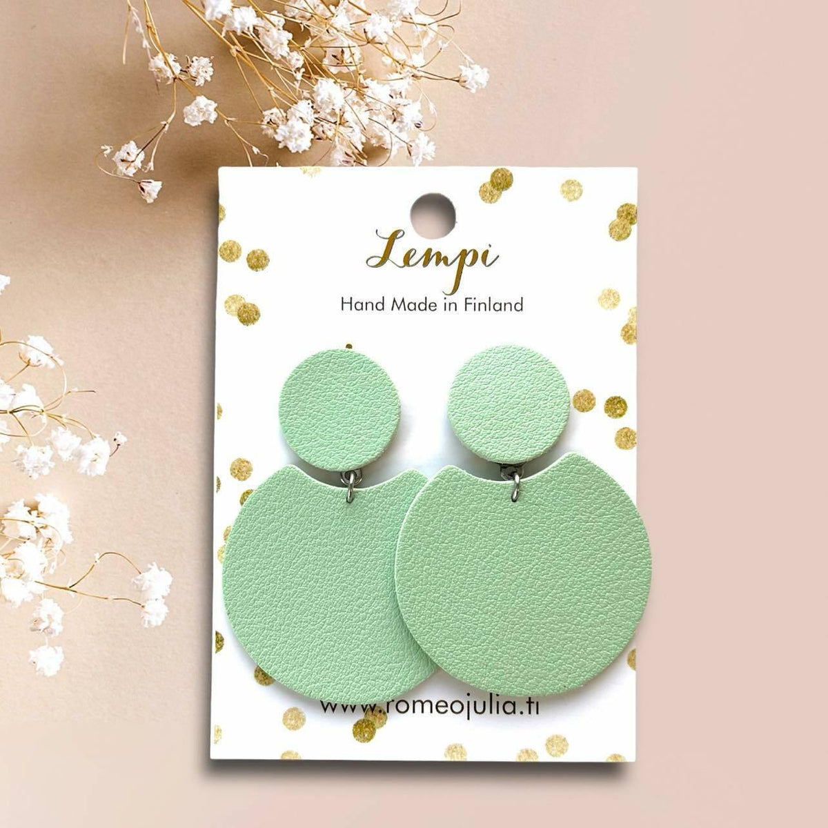 LEMPI®-korvakorut, Tilda -koko M (vaaleanvihreä)