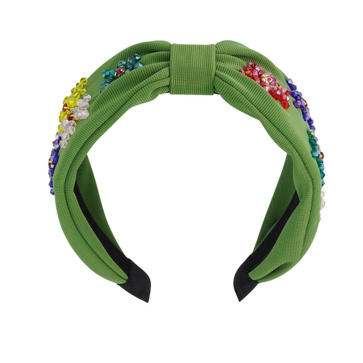 SUGAR SUGAR®, Springtime Hairband - green headband with decorations