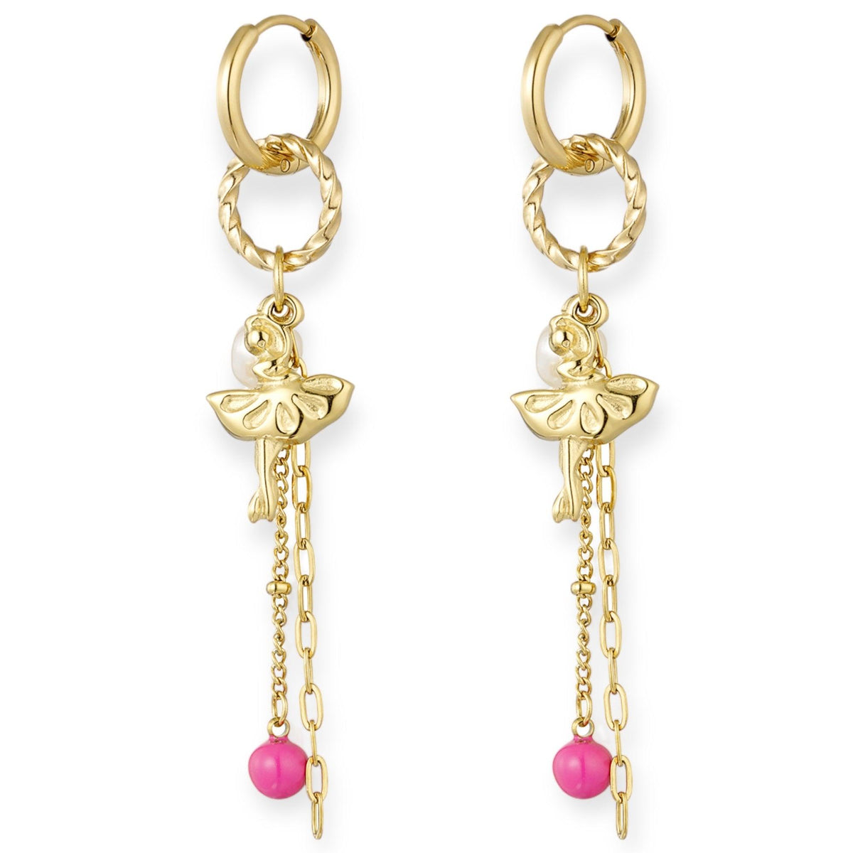 FRENCH RIVIERA | Dancer surgical steel rings with dancer decorations