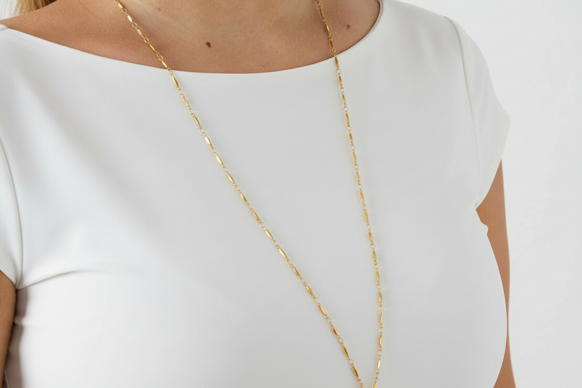 French Riviera | Sofia Heart – surgical steel heart pendant necklace (gold)