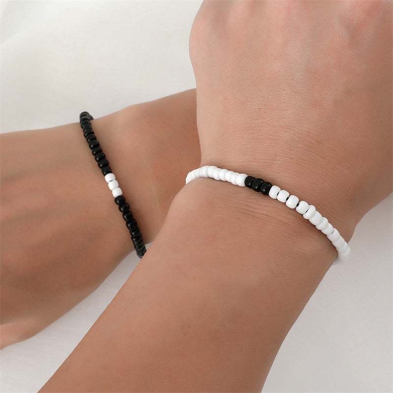 Together | Yin & Yang – shareable bead bracelet set