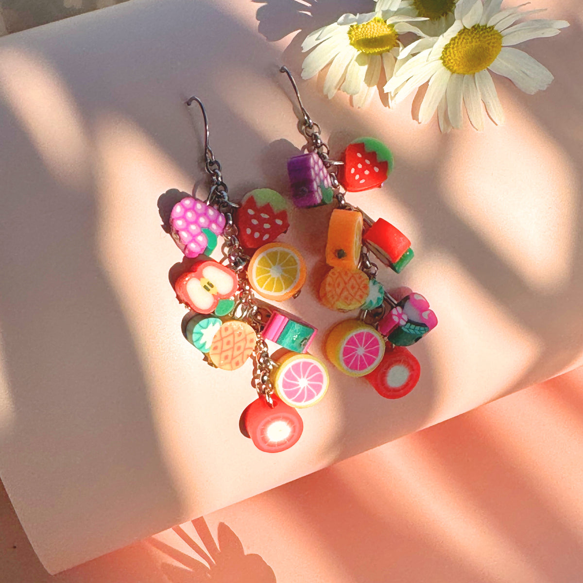 Earrings, Fruit Fiesta – colorful fruit earrings