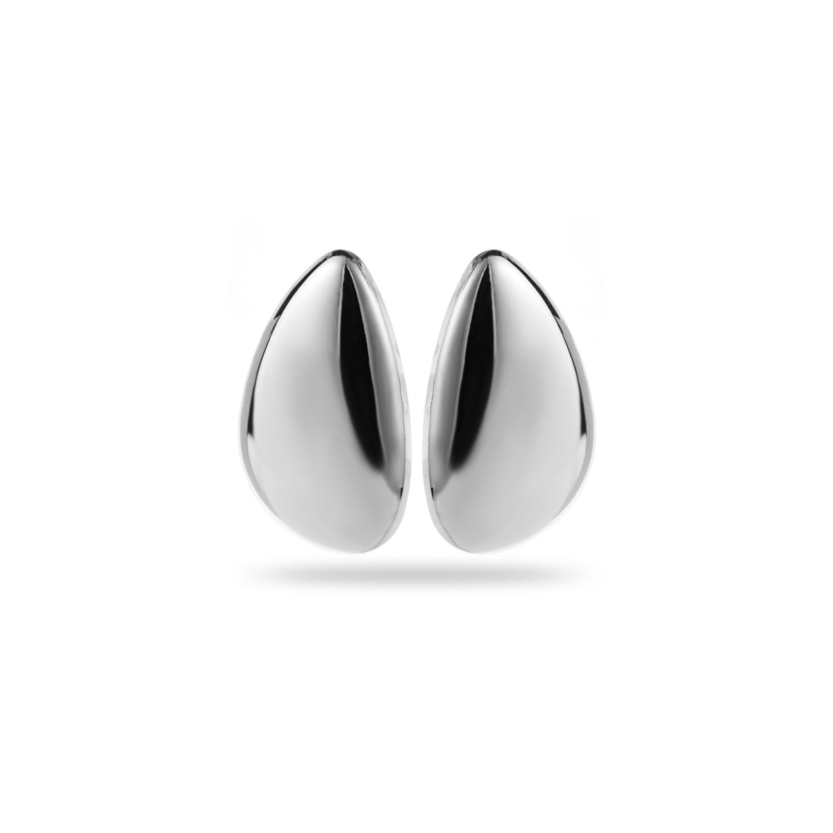 FRENCH RIVIERA | Veronica surgical steel statement earrings (silver)