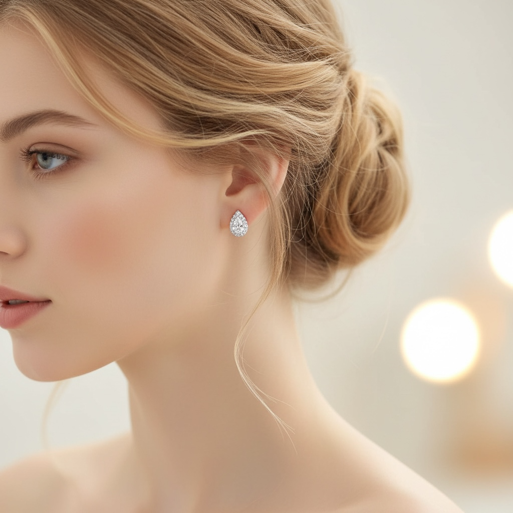 Crystal earrings/FLOLY Paris, Petit Eveline