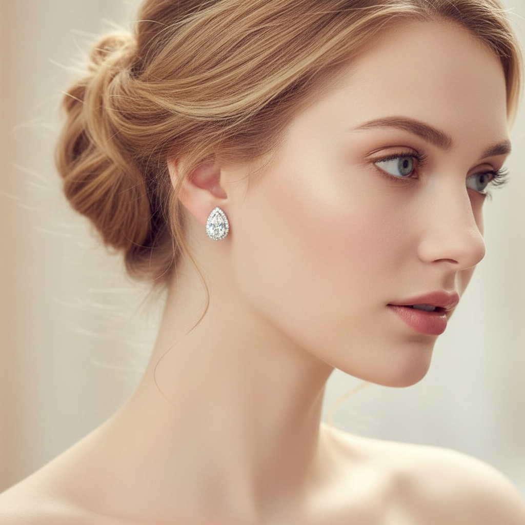 Crystal earrings/FLOLY Paris, Eveline