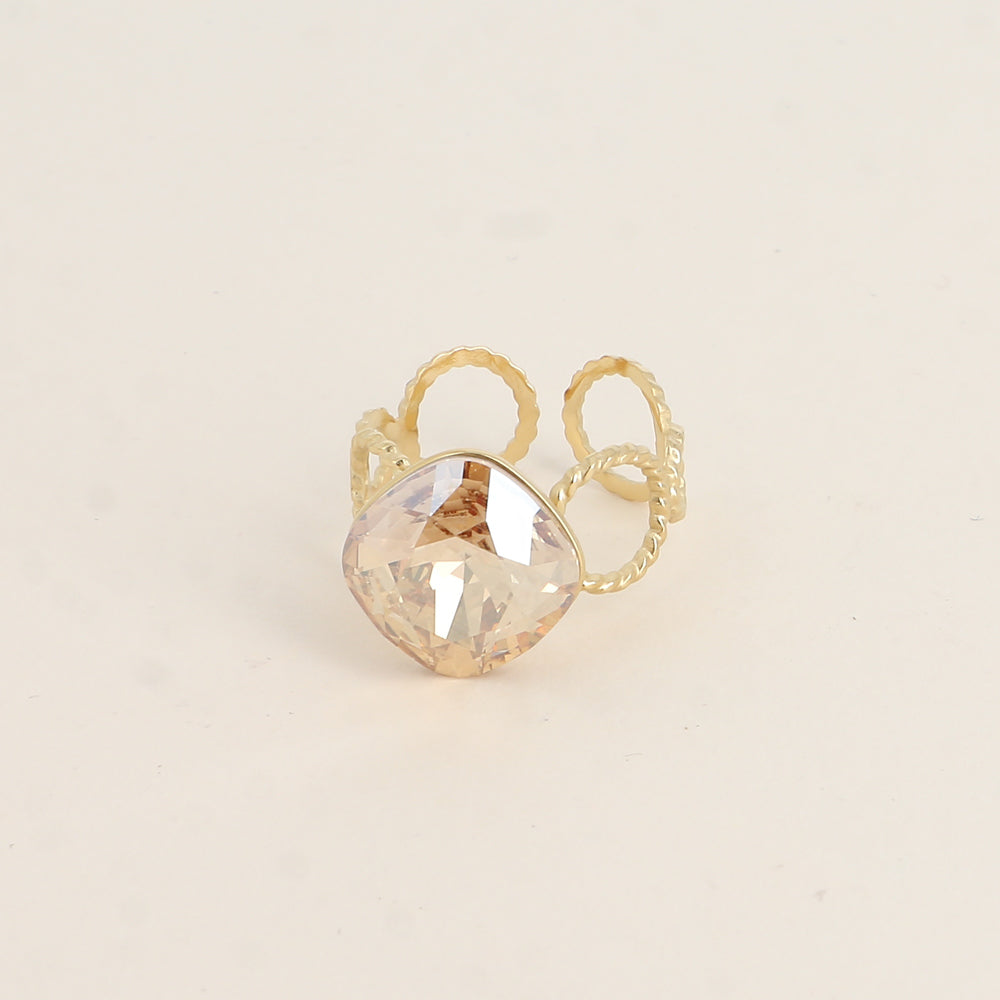 BOHM PARIS | Bague Dasia - red Swarovski® ring