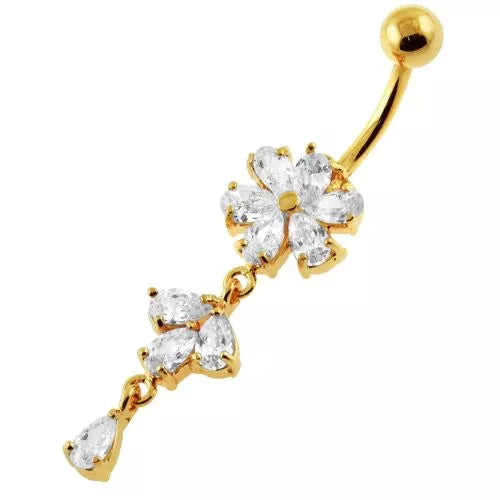 Kullattu napakoru, Diamond Daisy (kulta / kirkas)