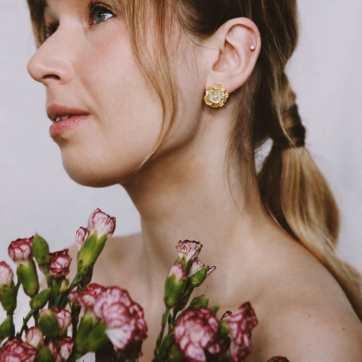 FRENCH RIVIERA | Amour Coeur Mini – heart earrings