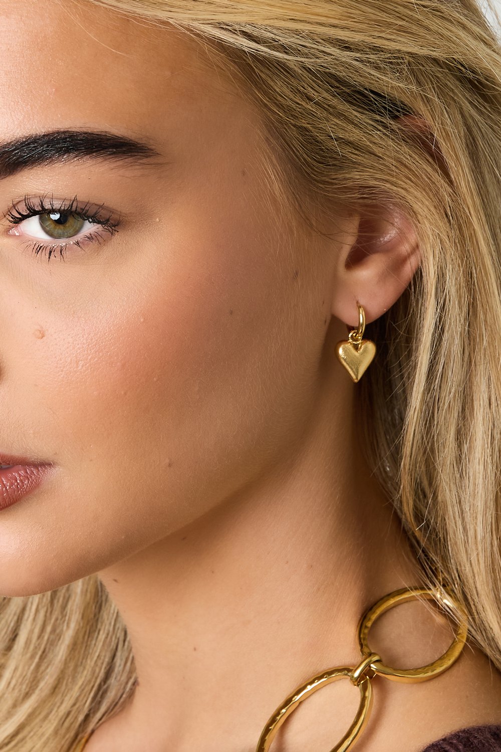 FRENCH RIVIERA | Amour Coeur Mini – heart earrings