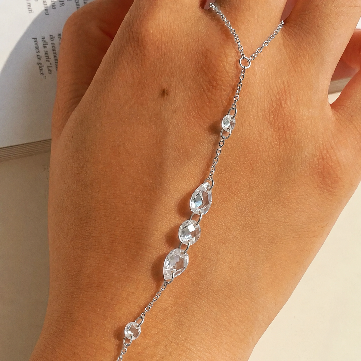 FRENCH RIVIERA | Sea Poem – anklet with shell and pearls