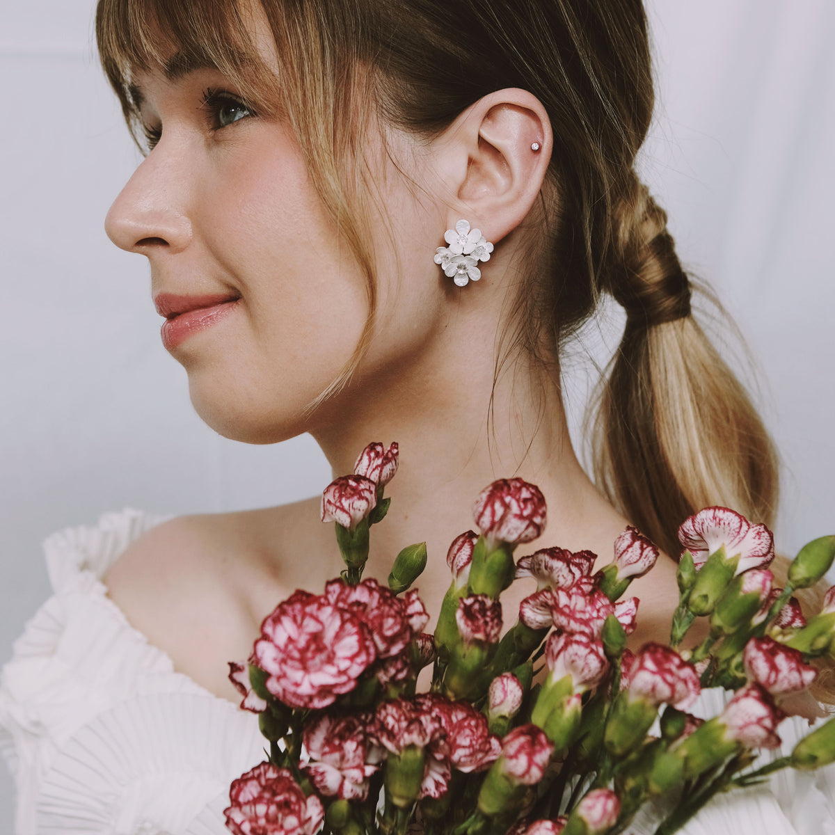 FRENCH RIVIERA | Amour Coeur Mini – heart earrings