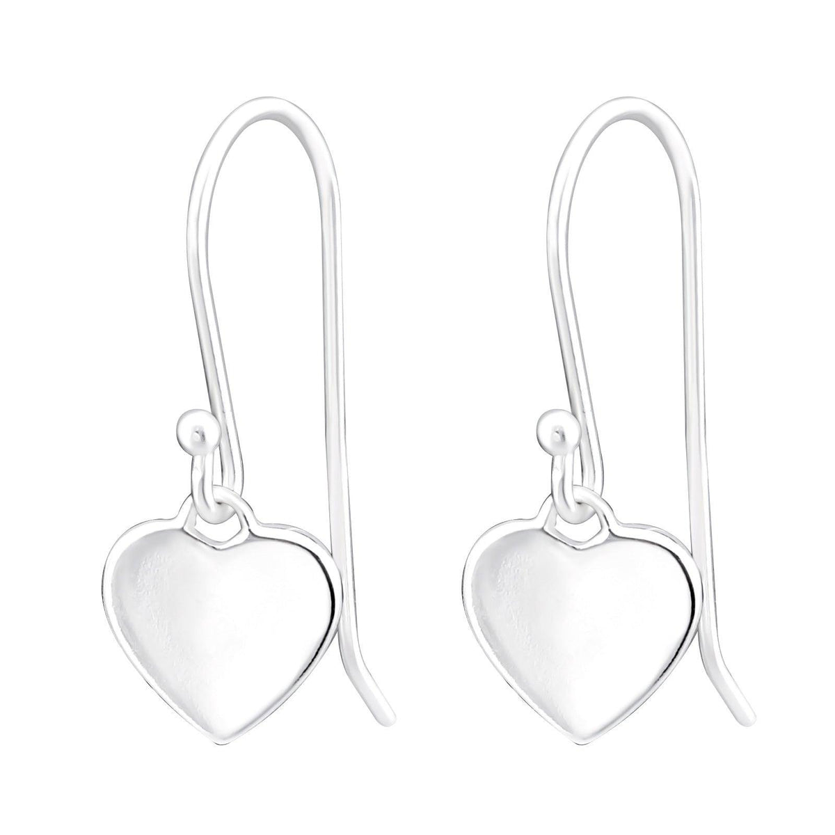 Hopeiset korvakorut, MINIMALISM/Heart