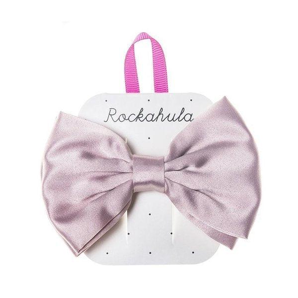 Hiuskoru/solki, Rockahula KIDS|Satin Luxe Double Bow Clip Pink