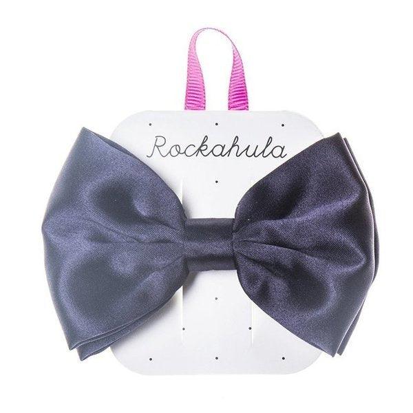 Hiuskoru/solki, Rockahula KIDS|Satin Luxe Double Bow Clip Blue