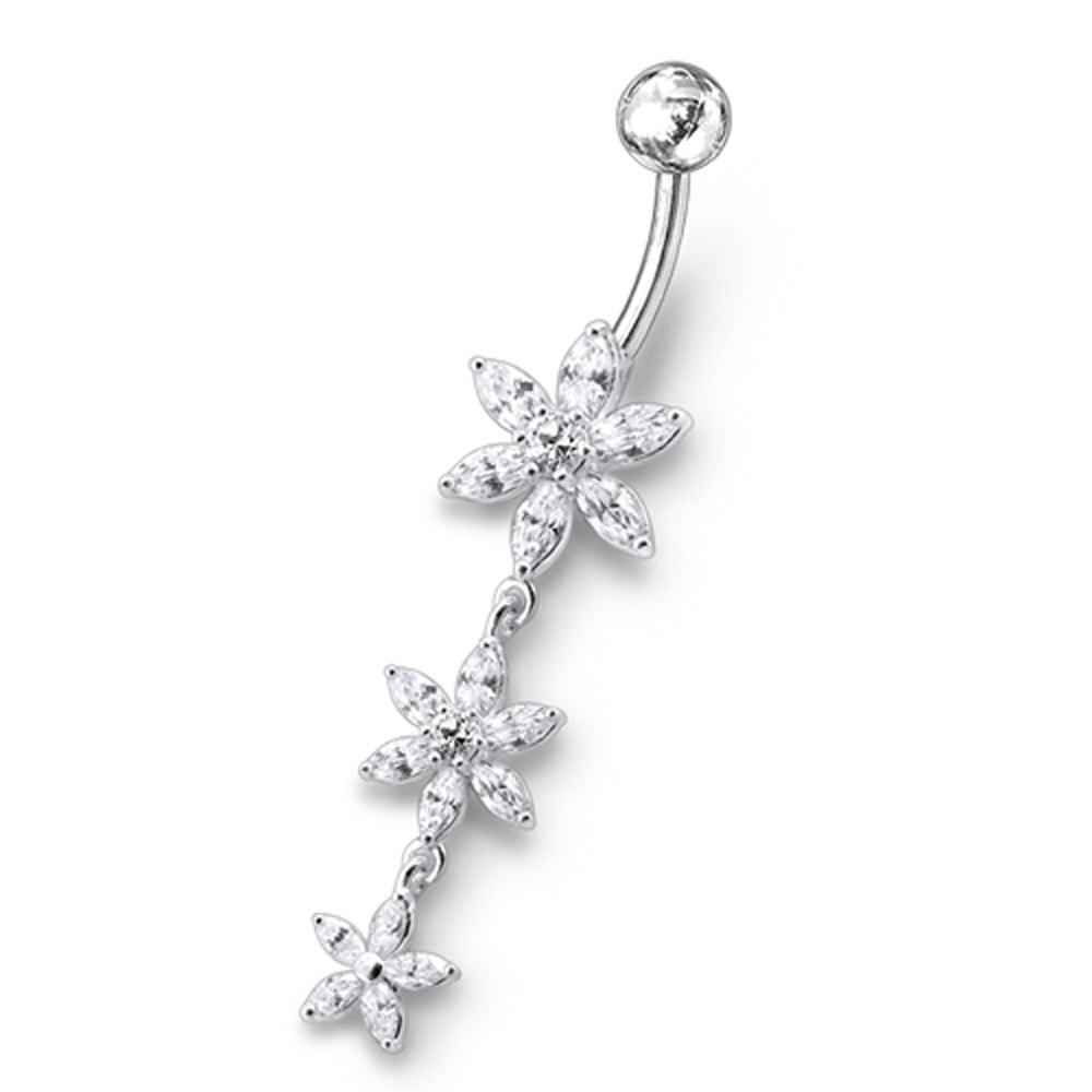 Titanium necklace, Savannah - bright flower necklace