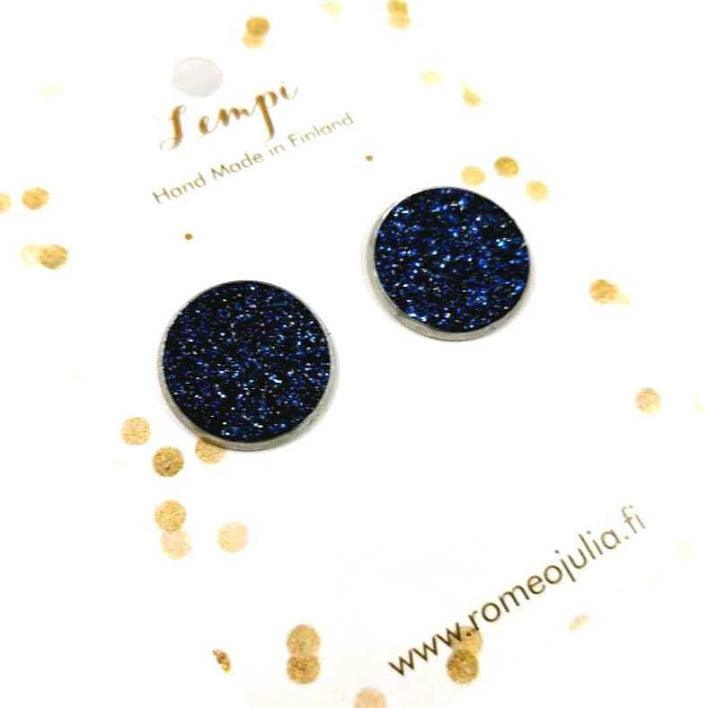 LEMPI-korvanapit, Veera (tummansininen glitter, L)
