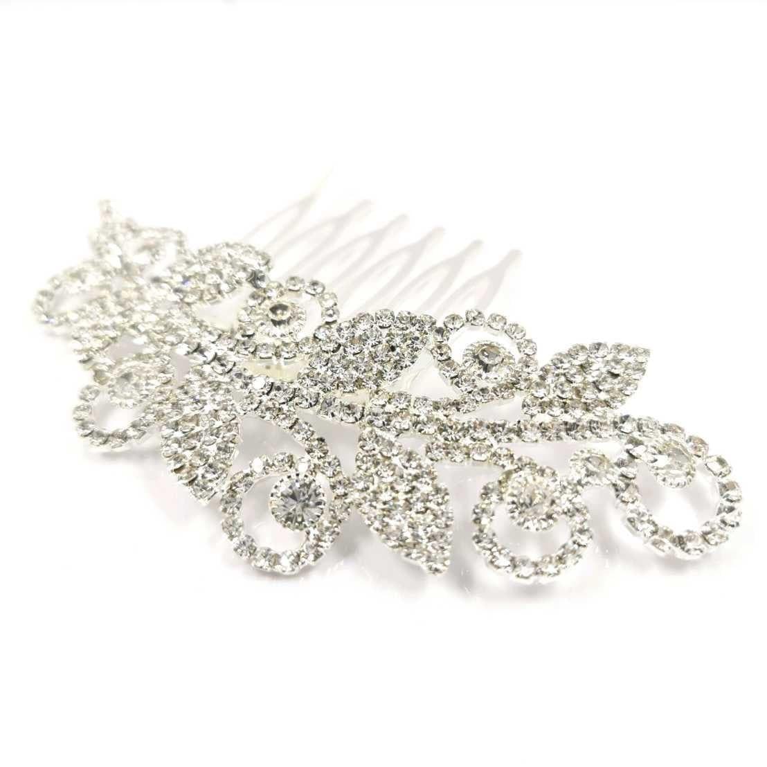 Hair ornament, crystal comb Beautiful Crystal Headpiece