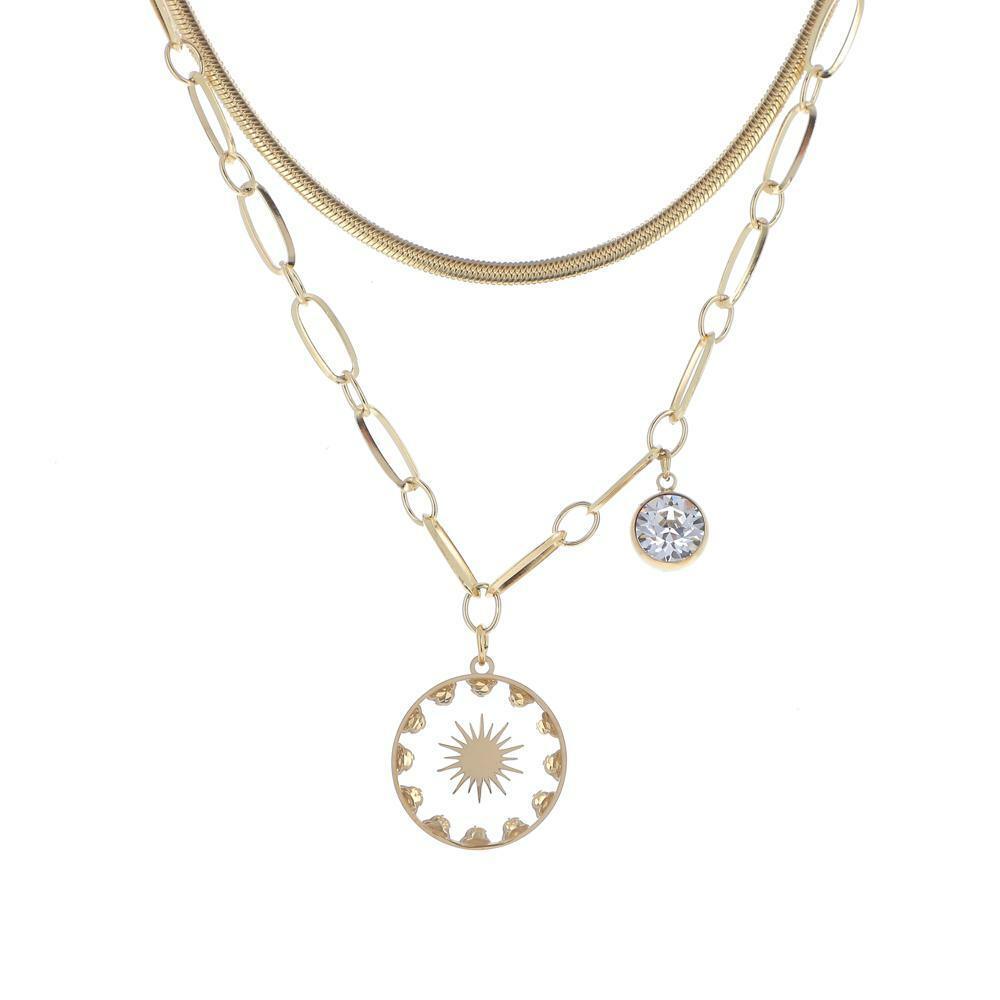 Kaulakoru, BOHM PARIS|Collier Zoe avec cristal clair