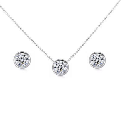 Crystal necklace set, ATHENA BRIDAL|Classic Necklace Set