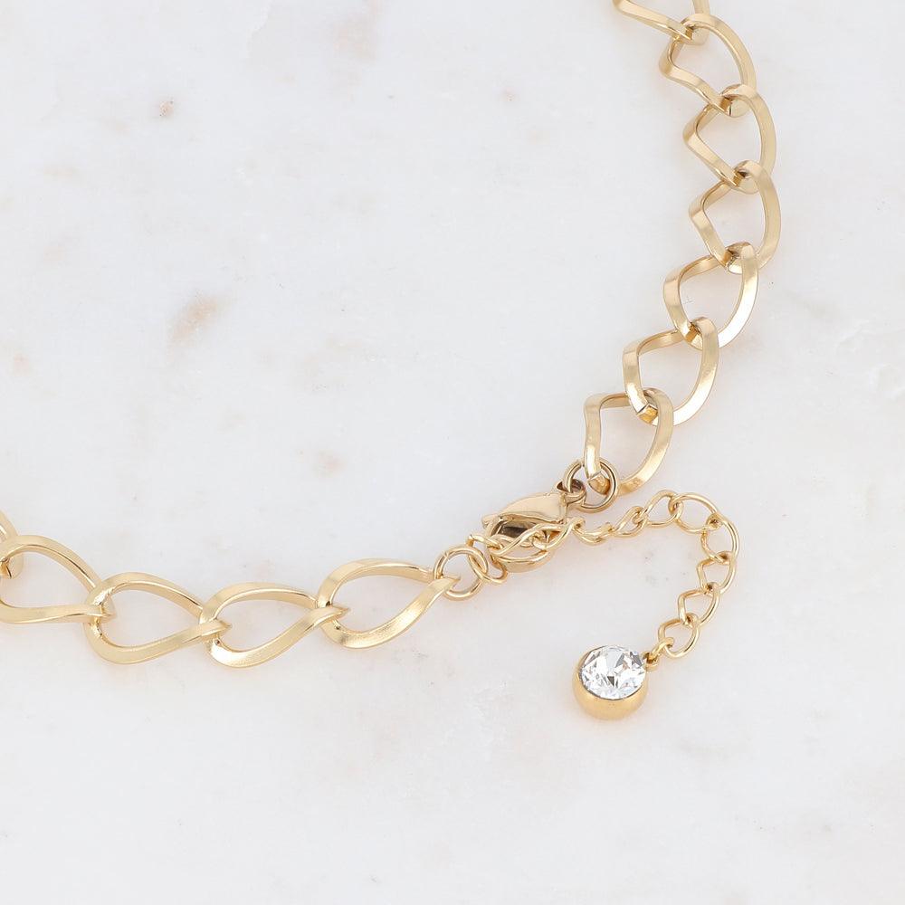 Necklace, BOHM PARIS|Collier Emhat dorée