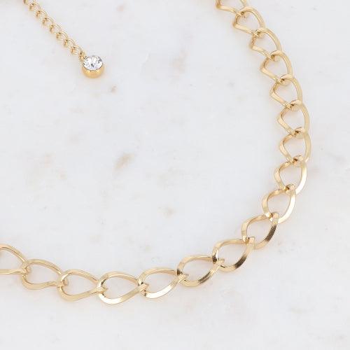 Necklace, BOHM PARIS|Collier Emhat dorée