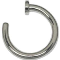 Lävistysrengas, nenärengas Open Nose Hoop 0,8mm