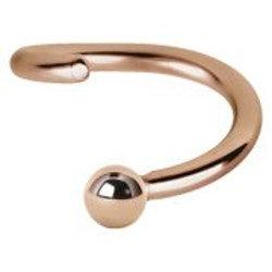 Piercing ring, nose ring Continuous Roseline® BCR (0.8mm)