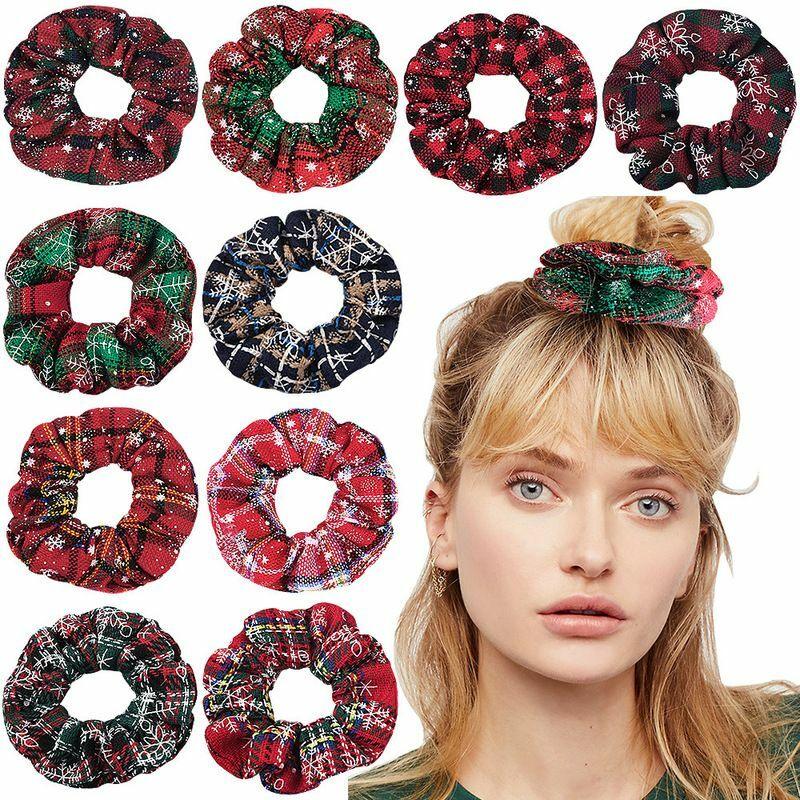 Christmas Scrunchie|SUGAR SUGAR, Christmas Scrunchie in Tartan
