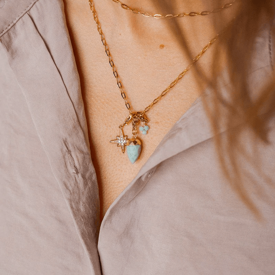 Maskotti/riipus, BOHM PARIS|Lockie Charm Ronan -lapis lazuli