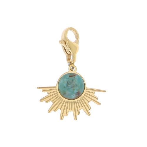Maskotti/riipus, BOHM PARIS|Lockie Charm Tessaya -turqoise africaine