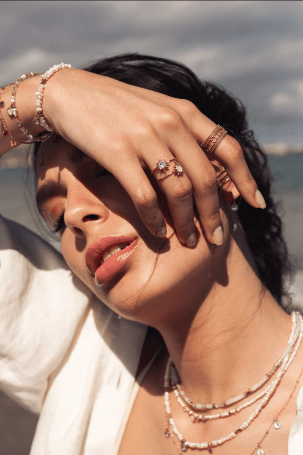 Sormus, BOHM PARIS|Bague Melany -mint
